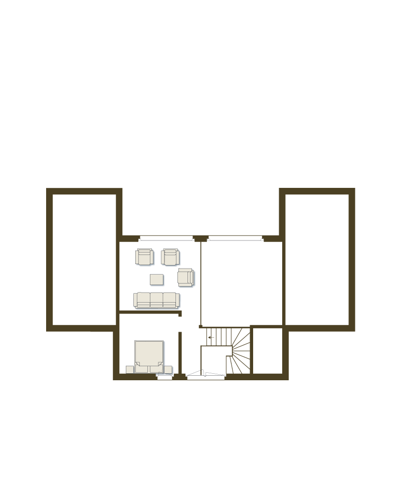 Duplex B - niv Mezzanine